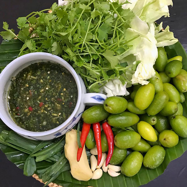 Nước chấm nhót Nước chấm nhót