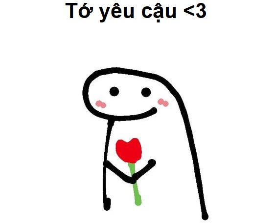 Tỏ tình crush bằng hình ảnh dễ thương