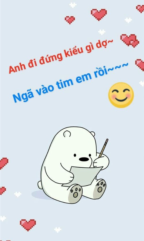 Tỏ tình crush bằng hình ảnh dễ thương