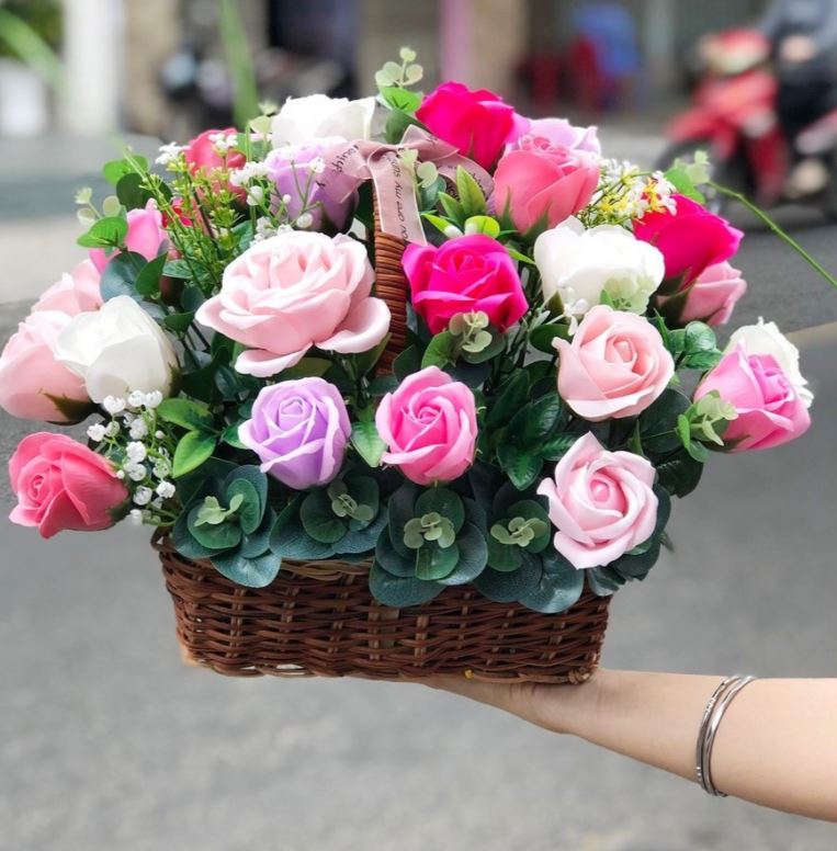 Mẫu hoa Valentine đẹp chúc mừng ngày lễ tình nhân