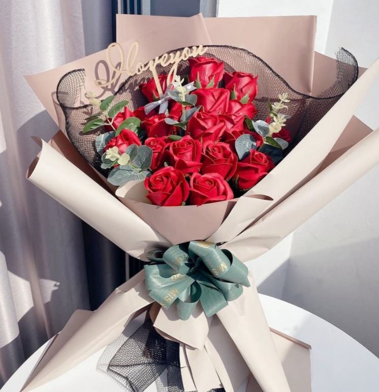 Mẫu hoa Valentine đẹp chúc mừng ngày lễ tình nhân