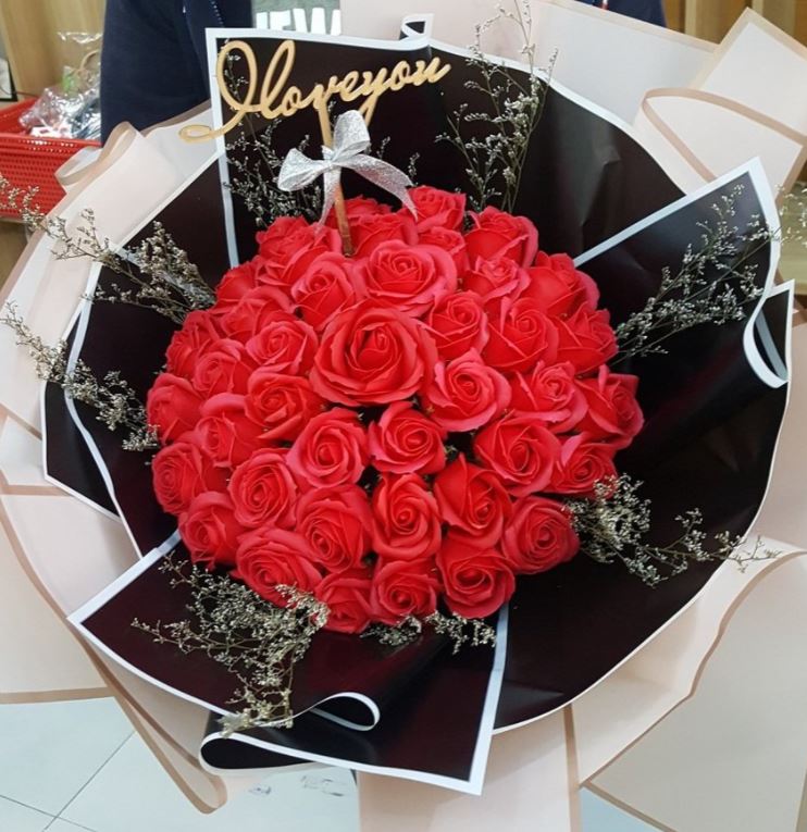 Mẫu hoa Valentine đẹp chúc mừng ngày lễ tình nhân