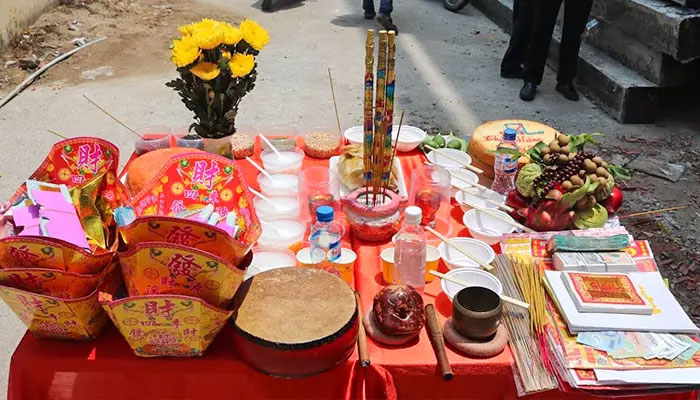 Lễ cúng đổ móng