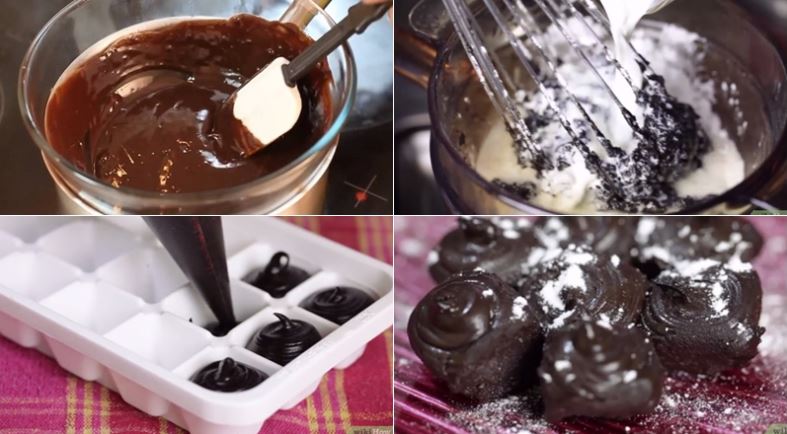 Cách làm socola đen từ bột ca cao tại nhà