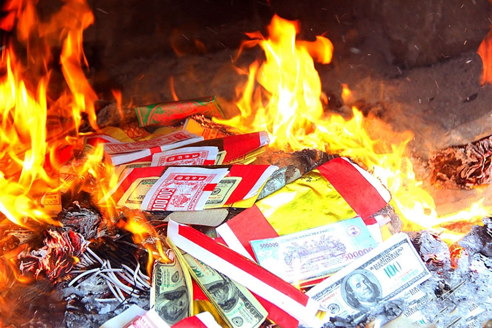 Vàng mã cúng rằm tháng Giêng Vàng mã cúng rằm tháng Giêng