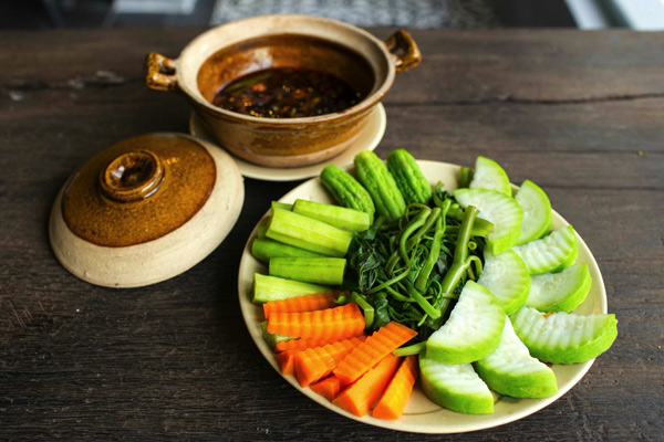 Cách làm bầu luộc chấm kho quẹt Cách làm bầu luộc chấm kho quẹt
