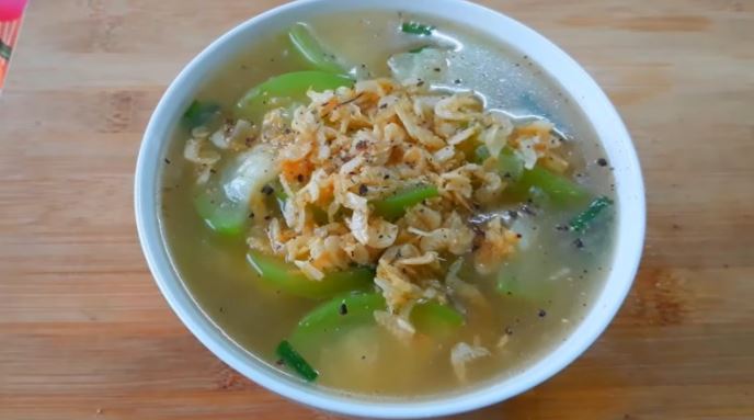Cách nấu canh bầu với tép