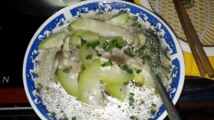 Cách nấu canh bầu nấm