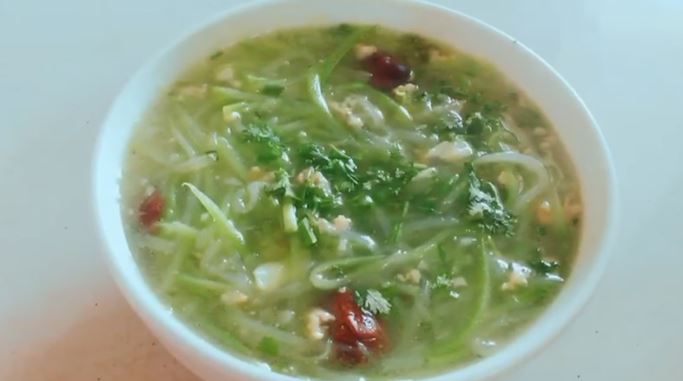 Cách nấu canh bầu thịt băm