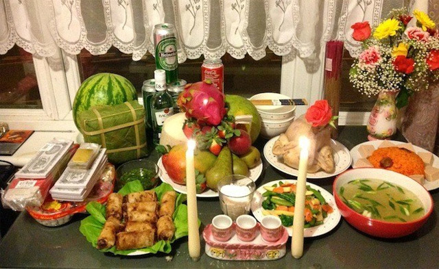 Mâm cúng rằm tháng Giêng tại công ty, cơ quan Mâm cúng rằm tháng Giêng tại công ty, cơ quan