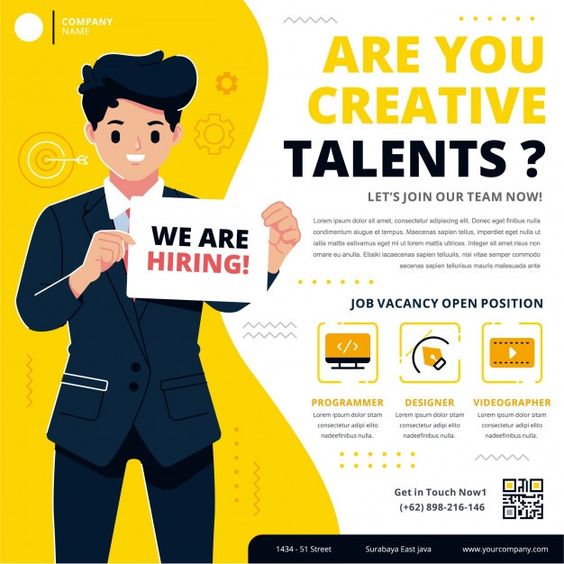 Banner đẹp cho tuyển dụng Banner đẹp cho tuyển dụng