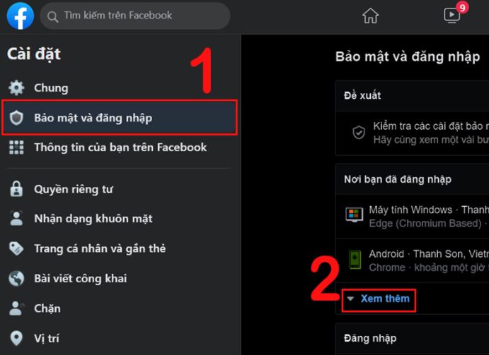 Cách đăng xuất Messenger từ xa trên máy tính