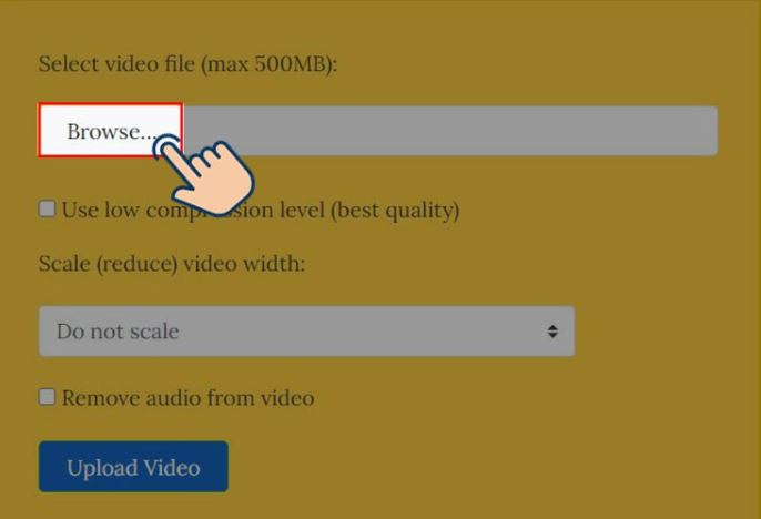 Cách nén video online miễn phí bằng Video Smaller