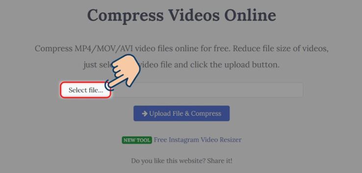 Cách nén video online miễn phí bằng Youcompress