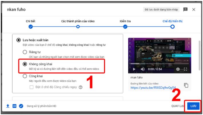 Cách đăng video lên YouTube chất lượng cao, không bị mờ nhanh nhất