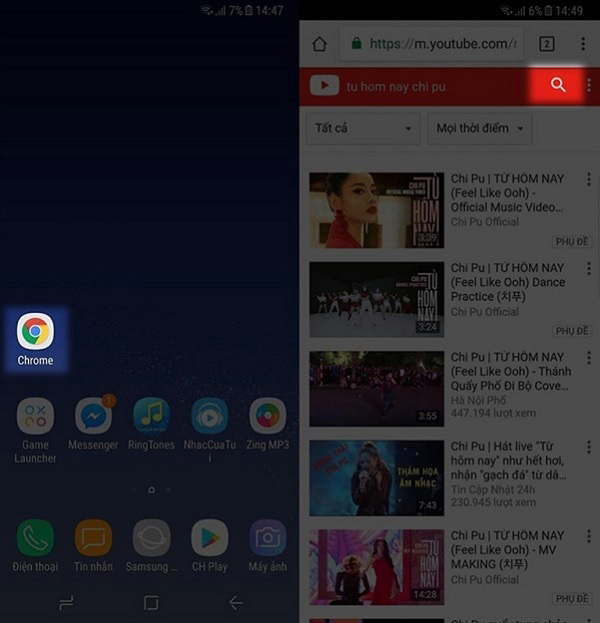 Ứng dụng tương tự như app Youtube xuất hiện