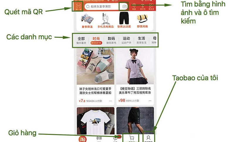 Cách order Taobao