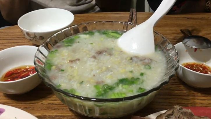 Cách nấu cháo đậu xanh thịt bò