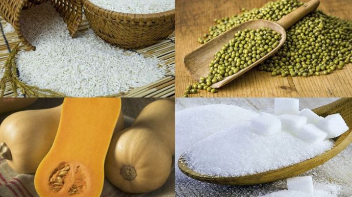 Cách nấu cháo bí đỏ đậu xanh