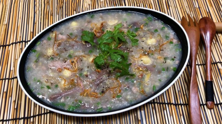 Cách nấu cháo bồ câu đậu xanh