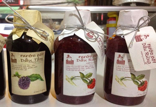 Đặc sản Đà Lạt - Nước ép trái cây