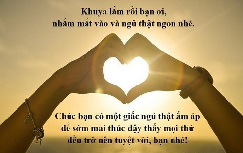 Hình ảnh chúc ngủ ngon đẹp, dễ thương 30
