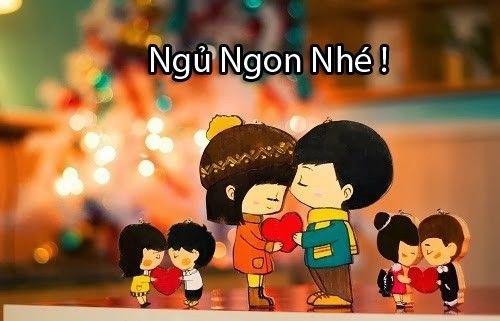 Hình ảnh chúc ngủ ngon đẹp, dễ thương 8
