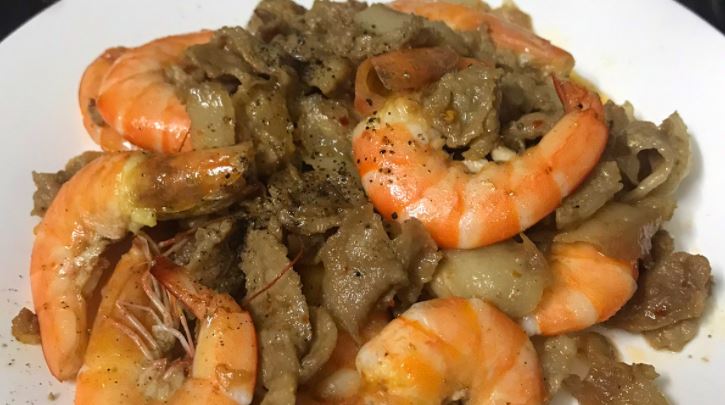 Cách làm tôm rang thịt ba chỉ