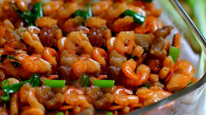 Cách làm thịt rang tôm cháy cạnh