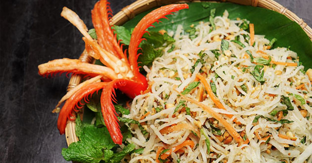 Cách làm nộm su hào cà rốt