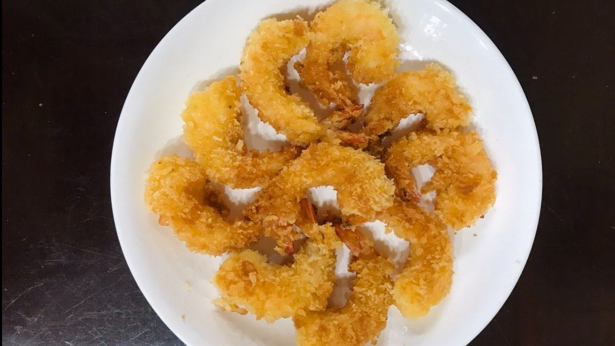 Cách làm tôm chiên xù đám cưới