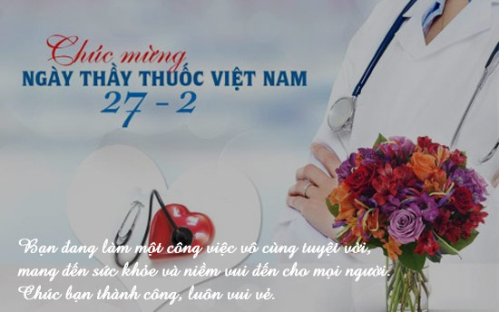 Mẫu thiệp chúc mừng ngày 27/2 2