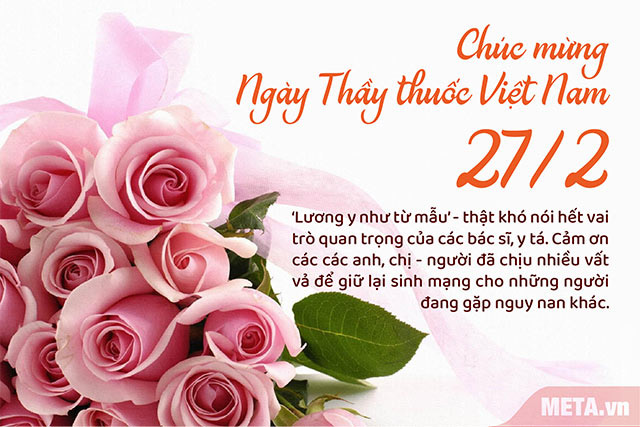 Mẫu thiệp chúc mừng ngày 27/2 7