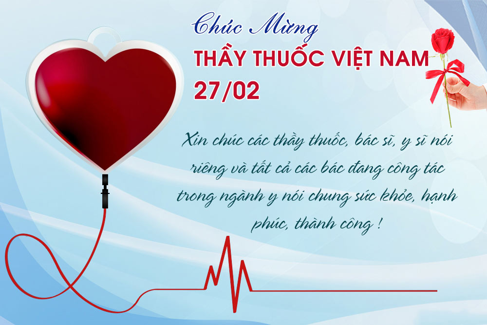 Mẫu thiệp chúc mừng ngày 27/2 9