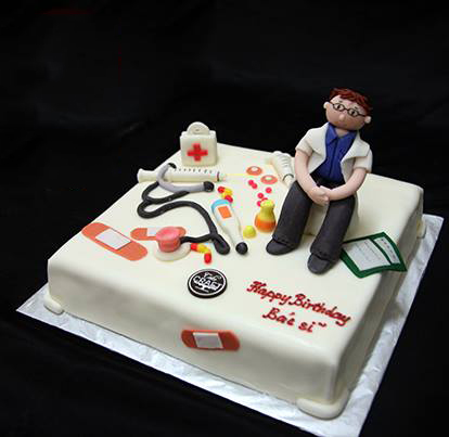 Mẫu bánh sinh nhật ngày Thầy thuốc Việt Nam 9