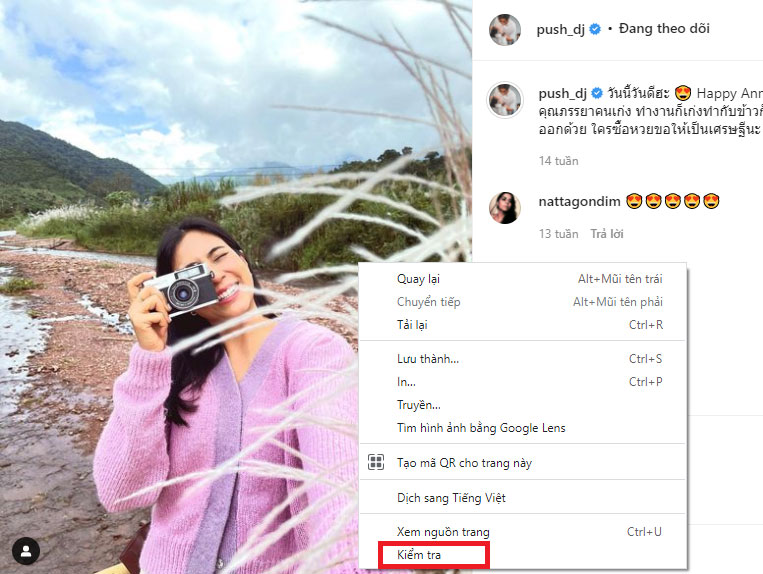 Cách tải ảnh Instagram về máy tính