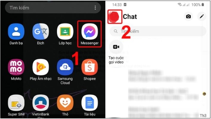Cách tắt trạng thái online trên Facebook trên Messenger