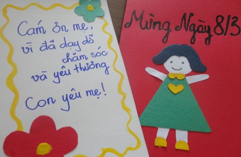 Những mẫu làm thiệp 8/3 handmade đẹp nhất