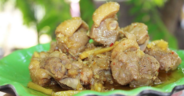 Vịt kho gừng Vịt kho gừng