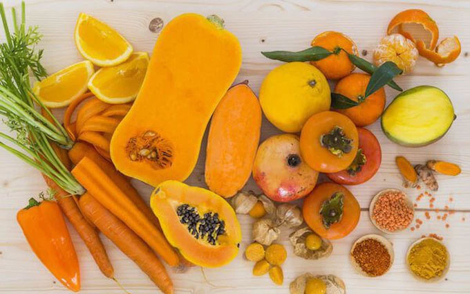 Thực phẩm chứa carotene