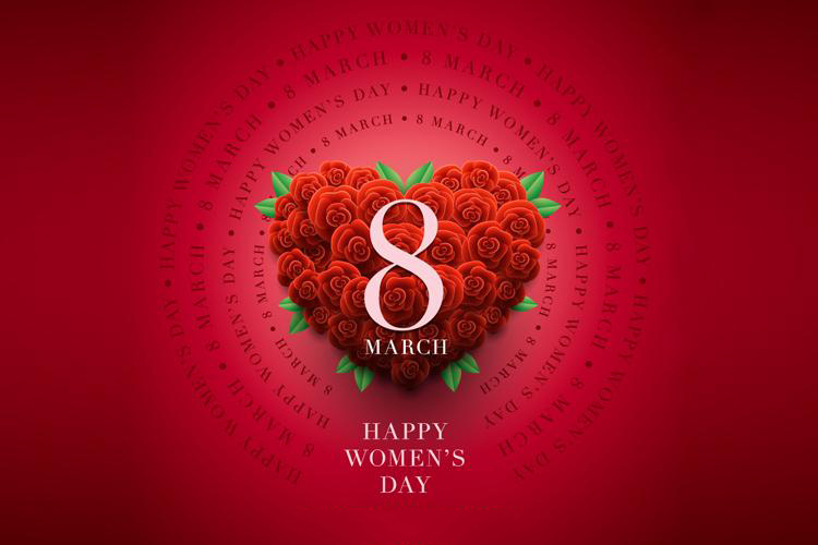 Background mùng 8/3 đẹp