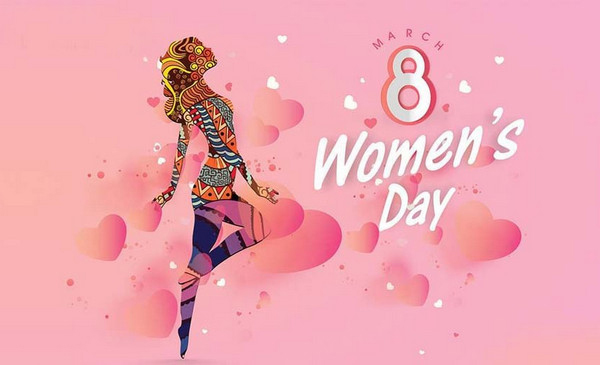 Background mừng ngày 8/3