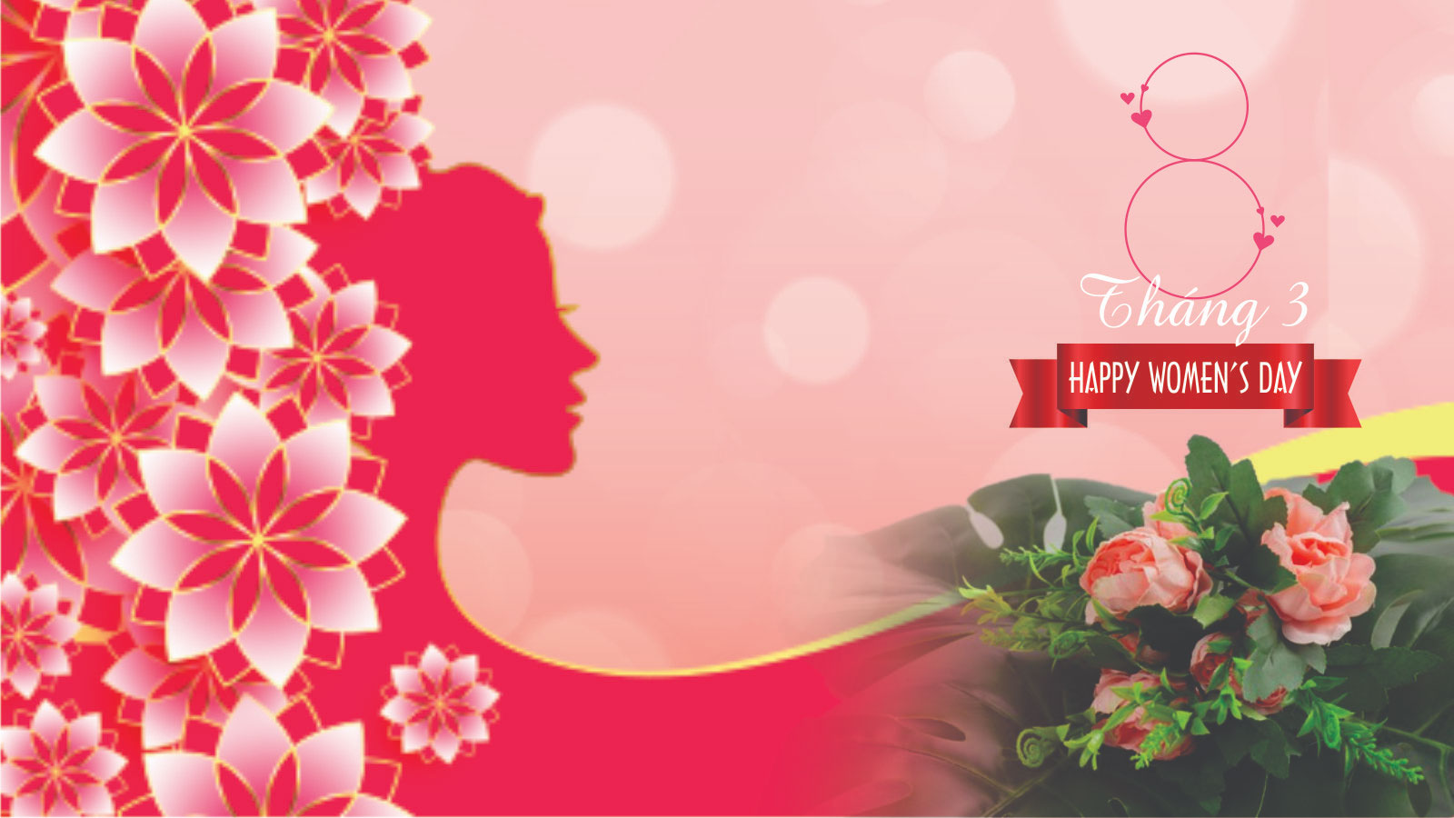 Hình nền ngày mùng 8 tháng 3 Hình nền ngày mùng 8 tháng 3