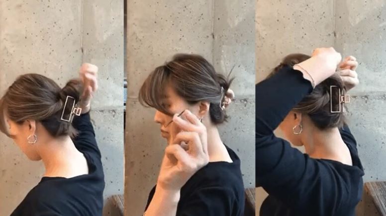 Cách kẹp tóc càng cua cho tóc ngắn đẹp nhất