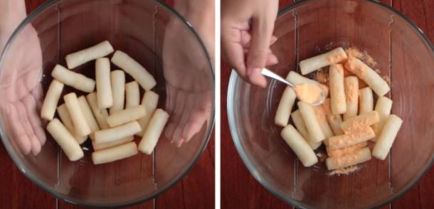 Cách làm tokbokki lắc phô mai