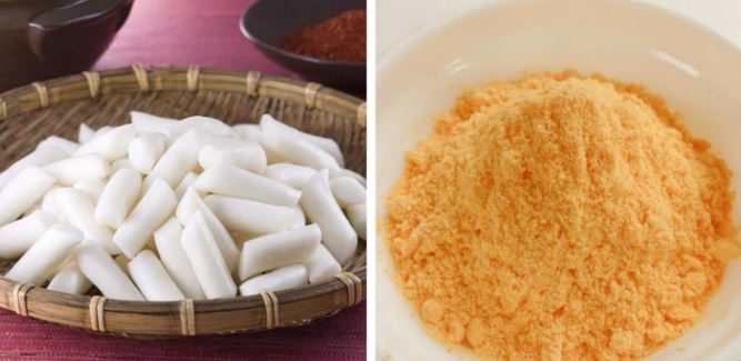 Cách làm tokbokki lắc phô mai