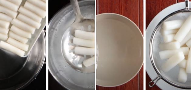 Cách làm tokbokki lắc phô mai