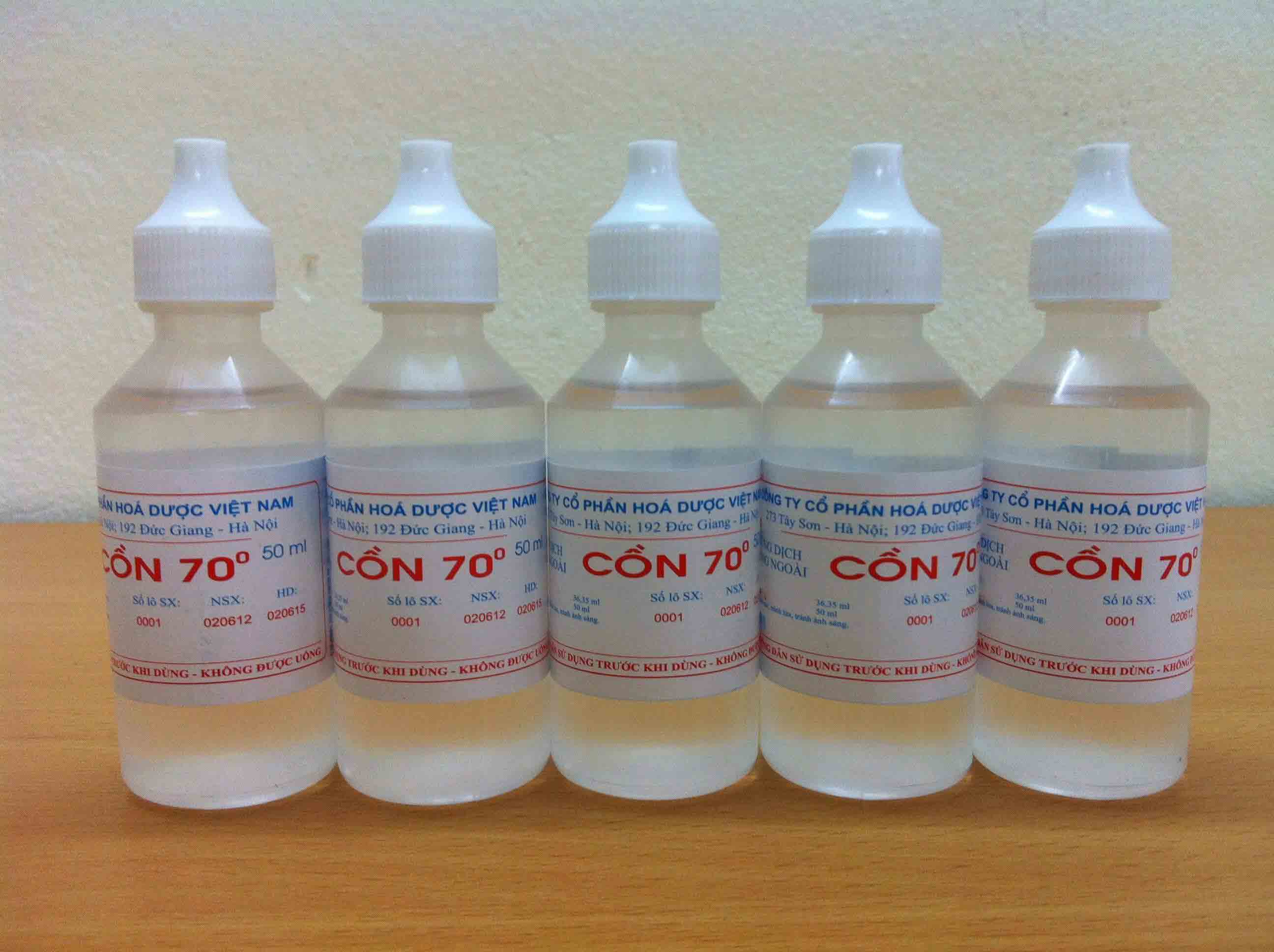 Tìm hiểu về cồn 70 độ
