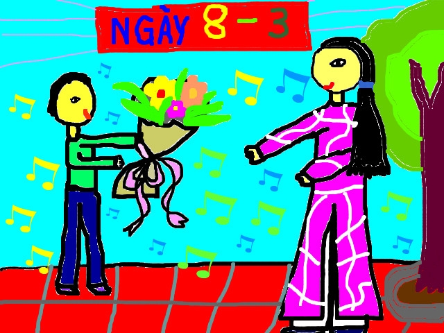 Bài thơ về ngày 8/3 cho trẻ mầm non hay, ngắn, dễ thuộc Bài thơ về ngày 8/3 cho trẻ mầm non hay, ngắn, dễ thuộc