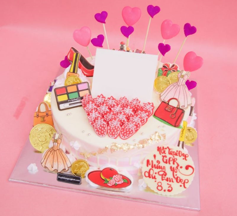 Bánh kem 8/3 tặng vợ